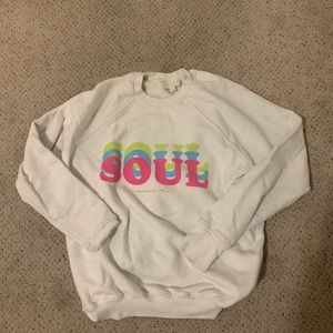 Soulcycle x spiritual gangster sweatshirt